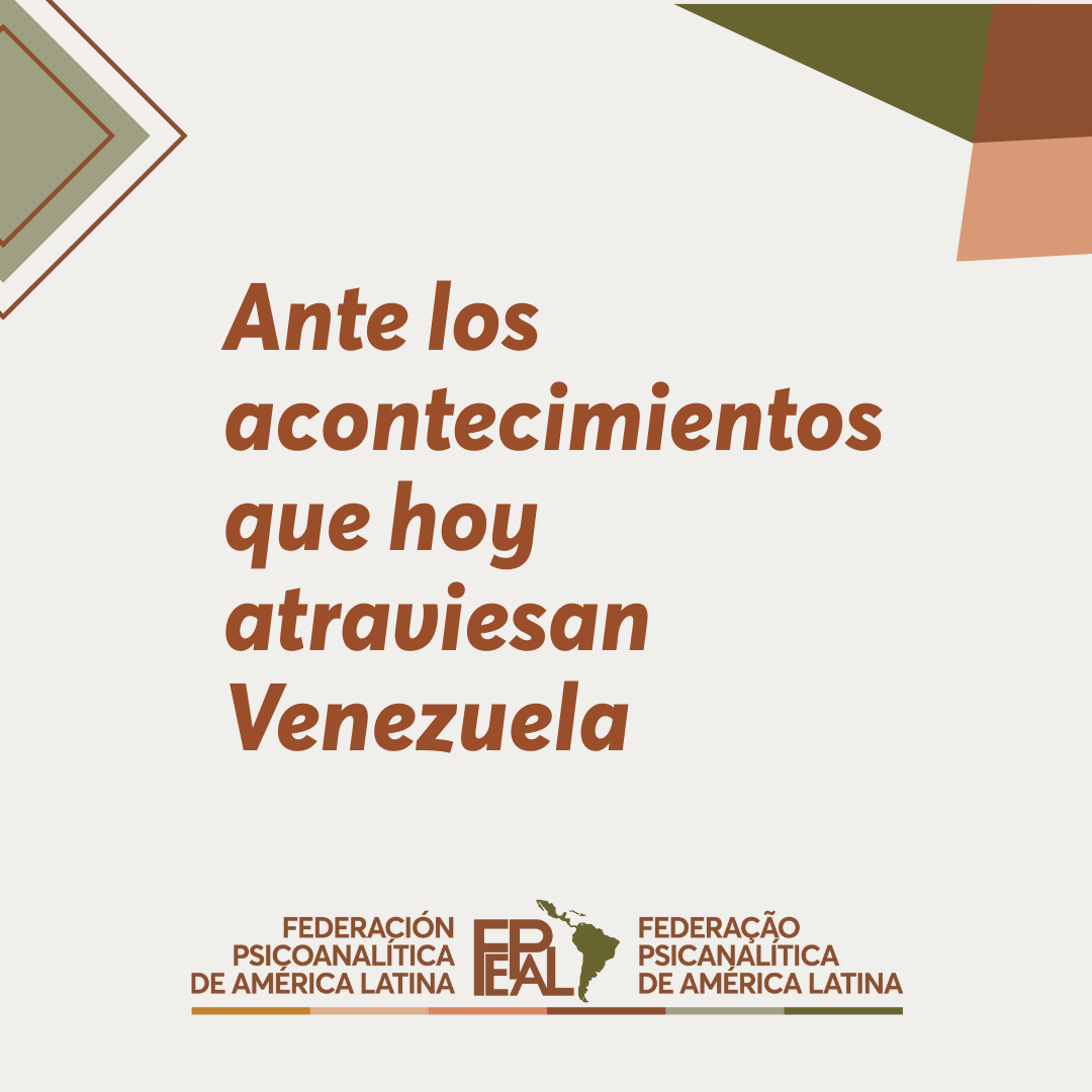 Ante los acontecimientos que hoy atraviesan Venezuela