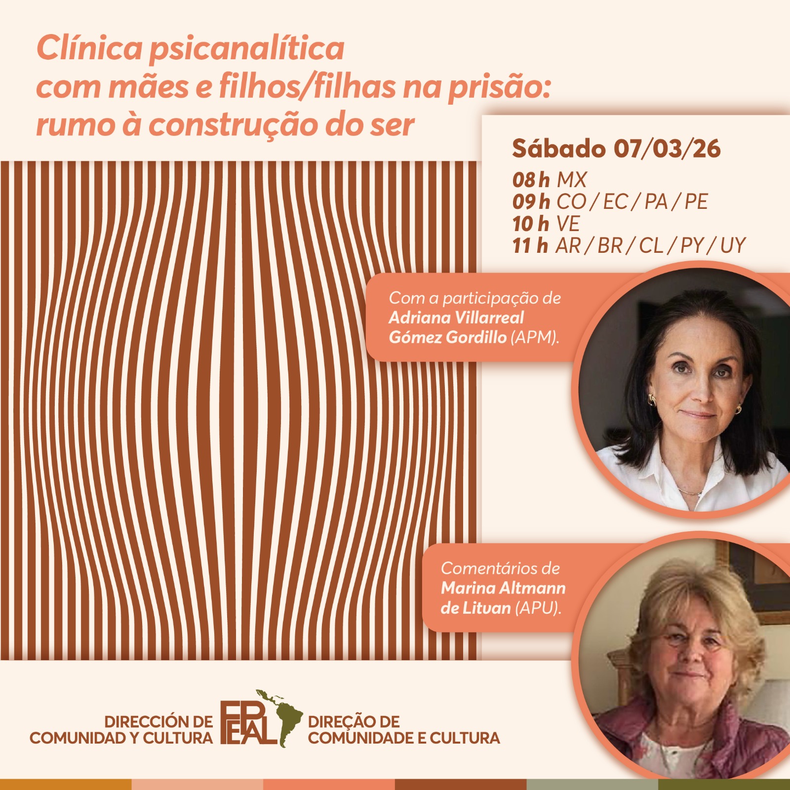 Clínica psicanalítica com mães e filhos/filhas na prisão