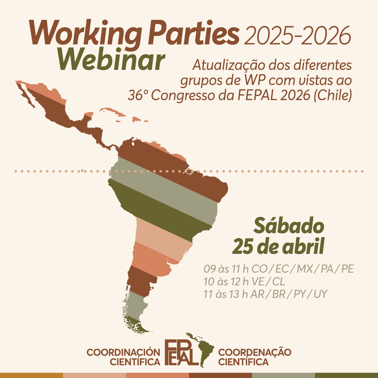 Working Parties 2025-2026