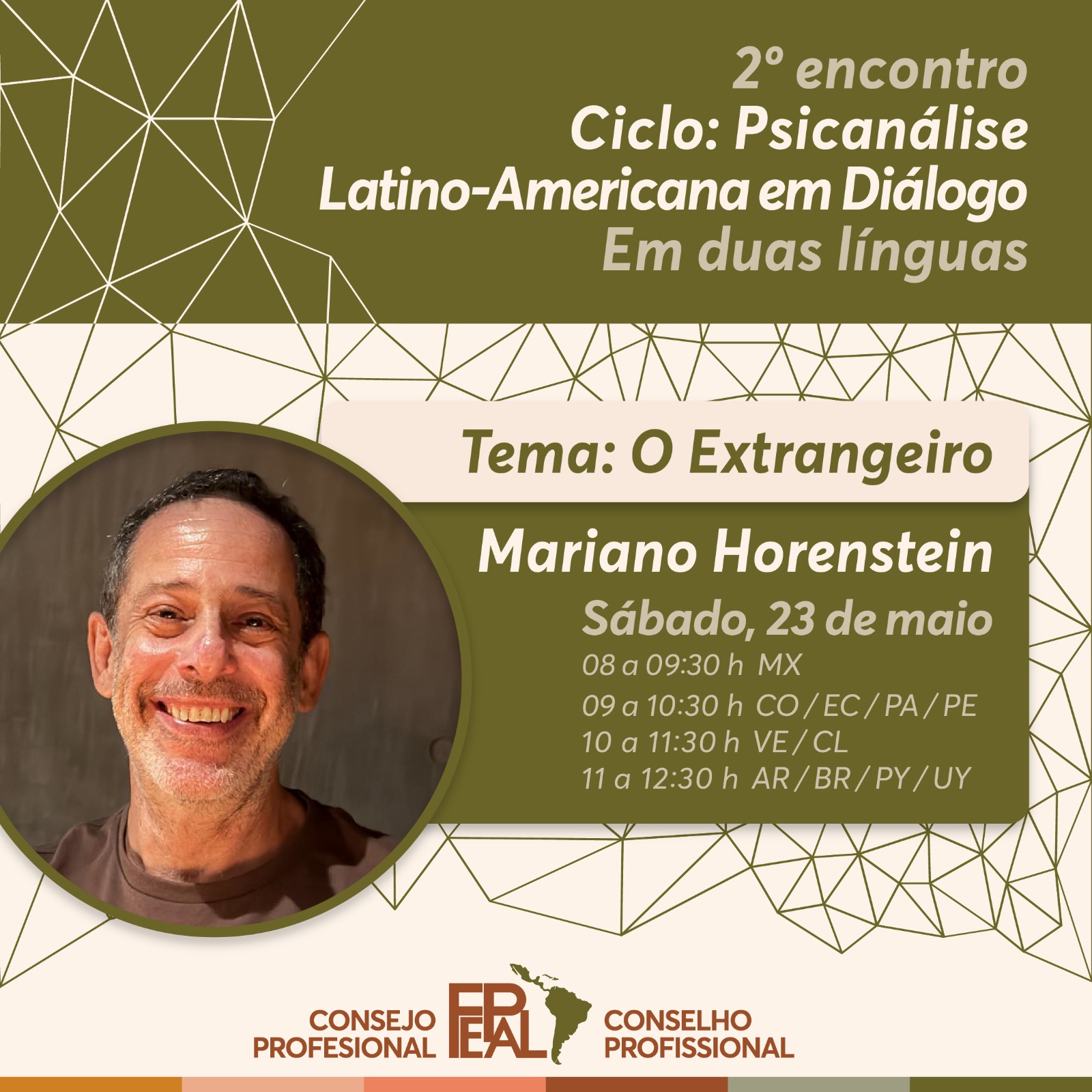 2°Encontro Ciclo: A psicanálise latino-americana em diálogo