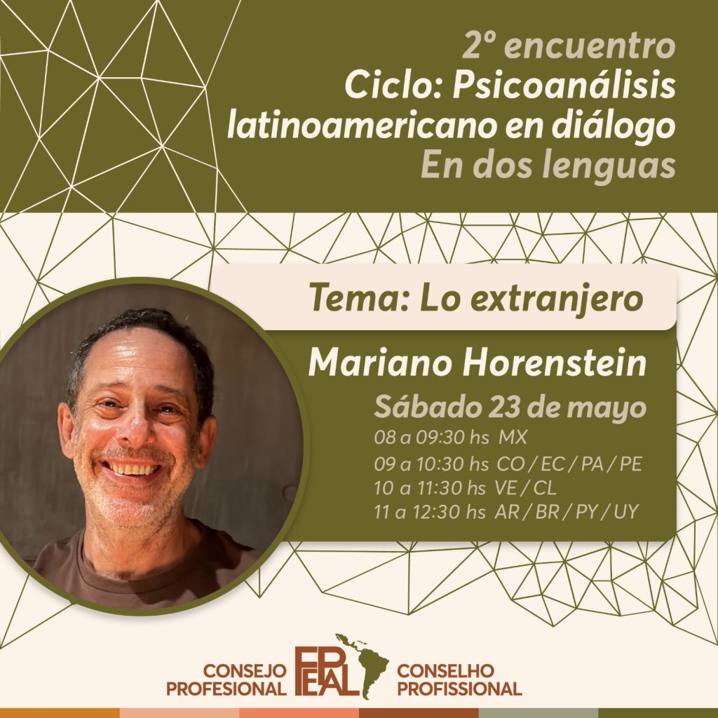 2° Encuentro del Ciclo Psicoanálisis en Diálogo