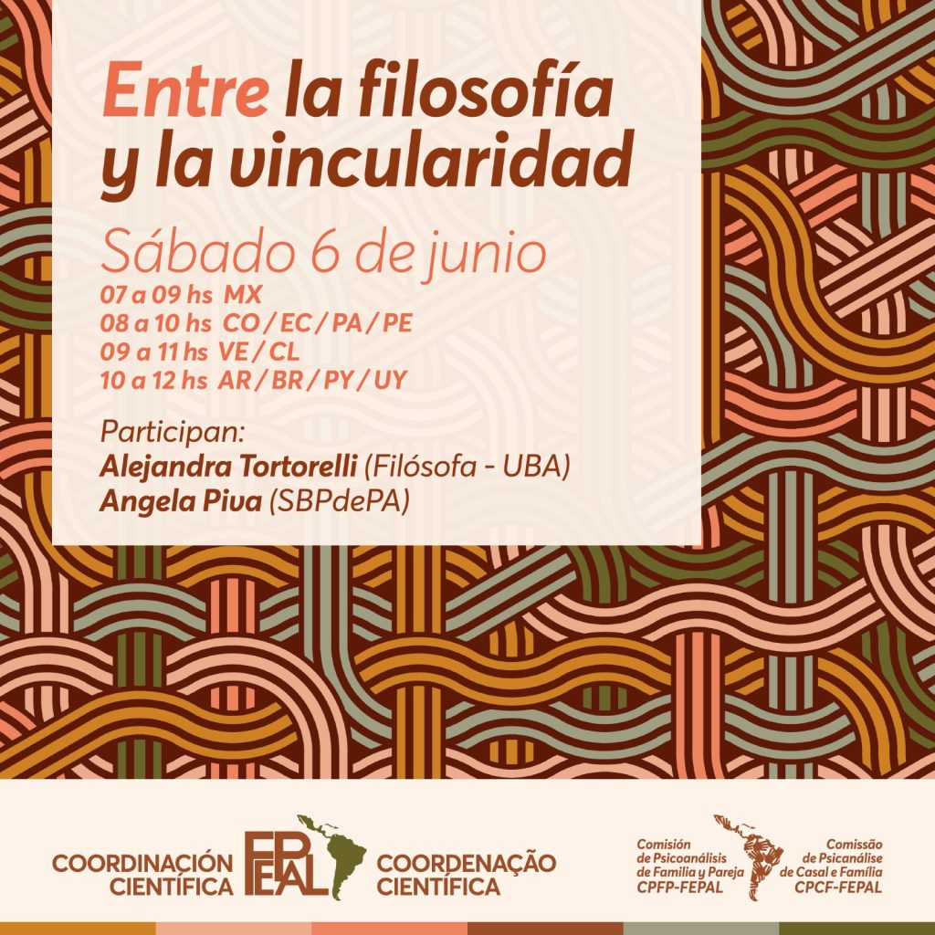 Entre la filosofía y la vincularidad