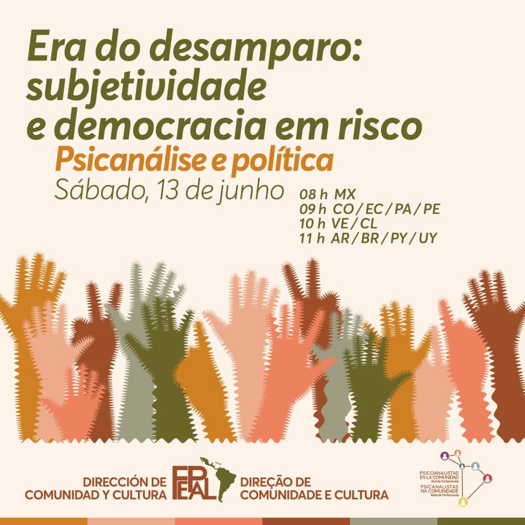 Época do desamparo: subjetividade e democracia em risco