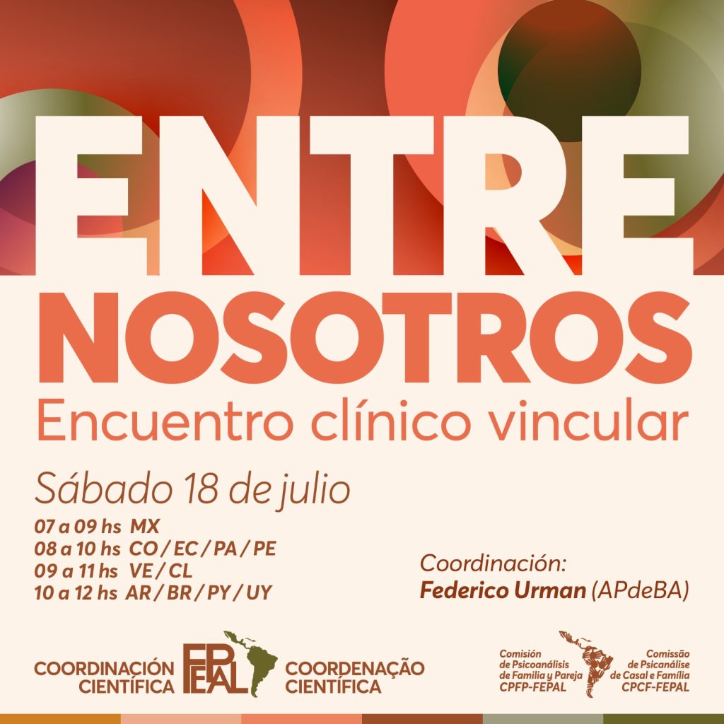 Entre NOSOTROS. Encuentro clínico vincular