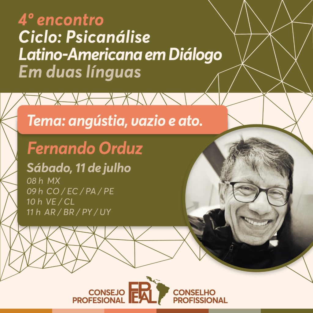 4°Encontro Ciclo: A psicanálise latino-americana em diálogo